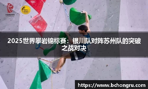 2025世界攀岩锦标赛：银川队对阵苏州队的突破之战对决