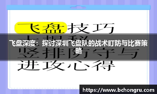 飞盘深度：探讨深圳飞盘队的战术盯防与比赛策略
